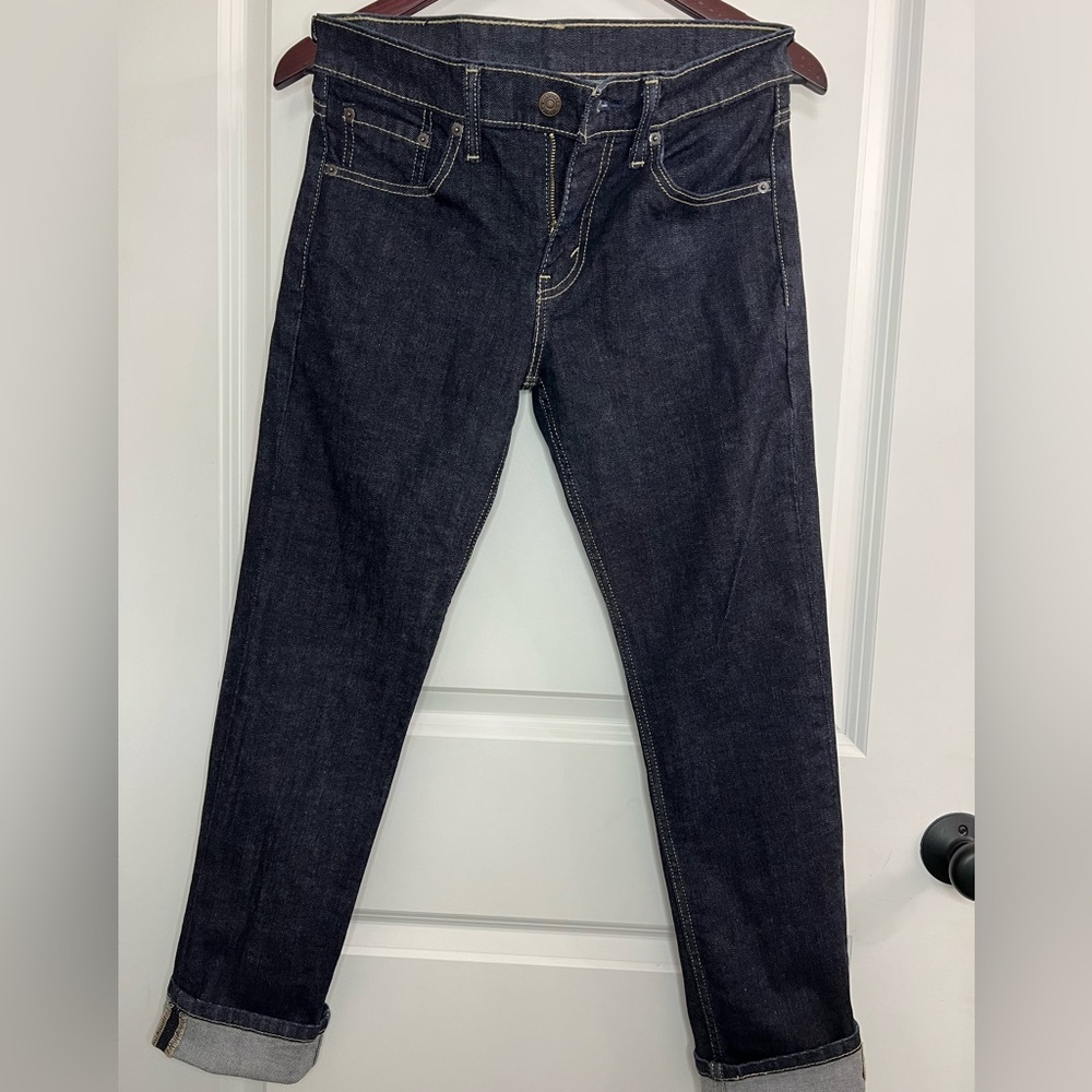 Levi’s 511 Slim Fit Stretch; dark wash; size 29 x 30